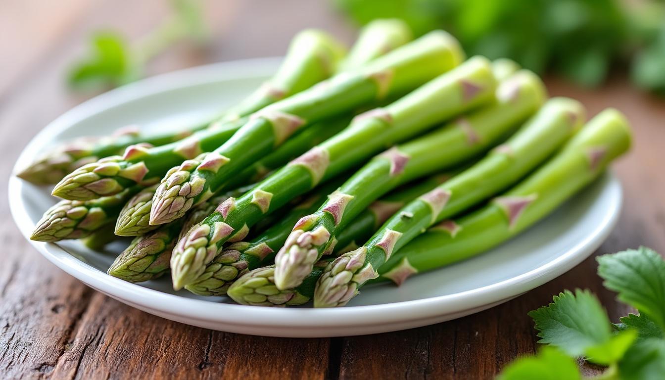 découvrez la douceur de notre crème printanière d'asperges blanches, spécialement conçue pour les bébés. un mélange savoureux et nutritif qui réjouira les papilles de votre tout-petit tout en lui offrant des bienfaits vitaminés. idéale pour l'introduction aux légumes, cette crème est un régal printanier à partager en famille.