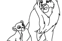 coloriage-roi-lion-01