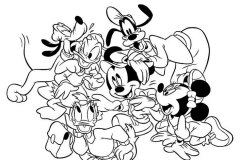 coloriage-mickey-et-amis