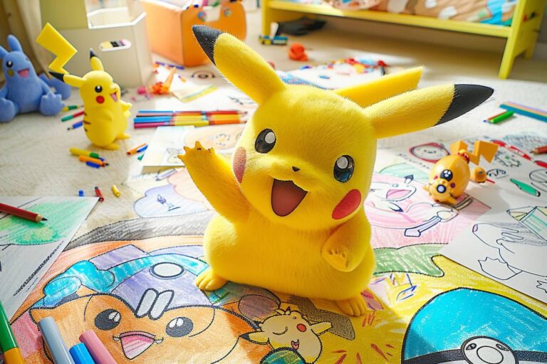 Coloriage Pikachu gratuit : 25 dessins adorables du Pokémon électrique à imprimer pour les enfants