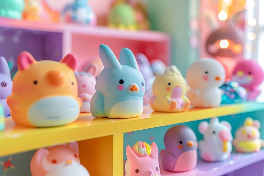 Découvrez les squishies : jouets anti-stress tendance pour petits et grands à collectionner et à presser