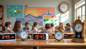 découvrez o'clock clocks, une méthode innovante pour apprendre l'heure en anglais à travers des horloges visuelles captivantes. améliorez votre compréhension du temps tout en vous amusant !