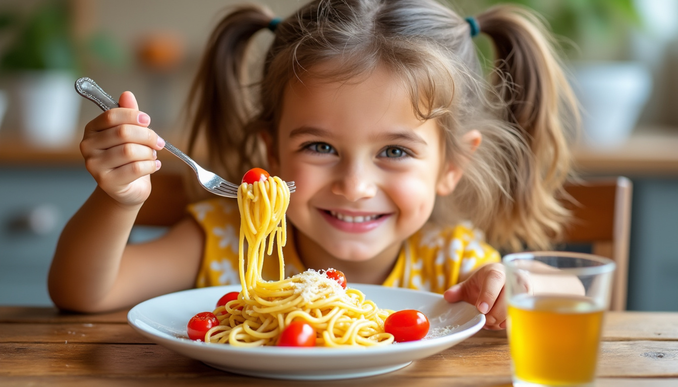 découvrez notre délicieuse recette de pâtes aux épinards et cèpes, idéale pour éveiller les papilles de votre bébé dès 12 mois. facile à préparer et pleine de saveurs, ce plat nourrissant est parfait pour initier votre enfant à une alimentation variée et saine.