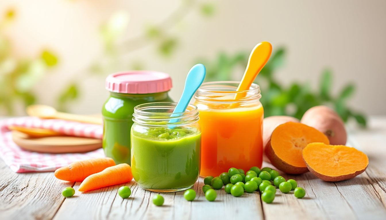 découvrez notre délicieuse recette de purée de céleri-branche et courgette, spécialement conçue pour les bébés dès 6 mois. un mélange savoureux et nutritif qui éveillera les papilles de votre petit tout en lui apportant les bienfaits des légumes frais.