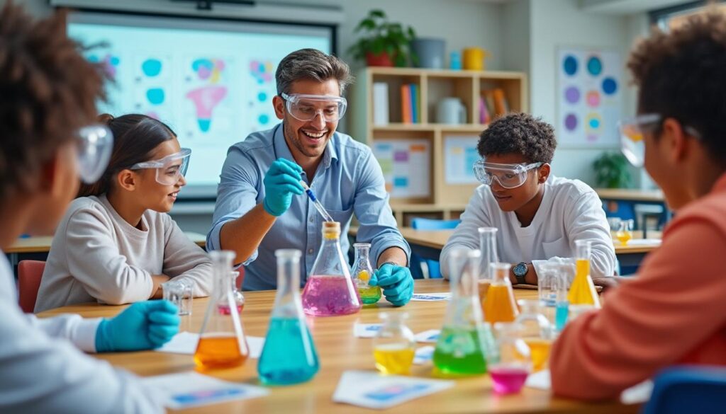 découvrez comment rendre les cours de chimie interactifs et amusants pour vos élèves grâce à des méthodes innovantes et des activités engageantes. transformez l'apprentissage de la chimie en une expérience ludique et captivante.