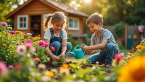 découvrez des astuces et des activités passionnantes pour éveiller l'intérêt de vos enfants au jardinage. apprenez comment transformer le jardin en un terrain de jeu éducatif où ils peuvent explorer la nature, comprendre la croissance des plantes et développer des compétences précieuses tout en s'amusant.