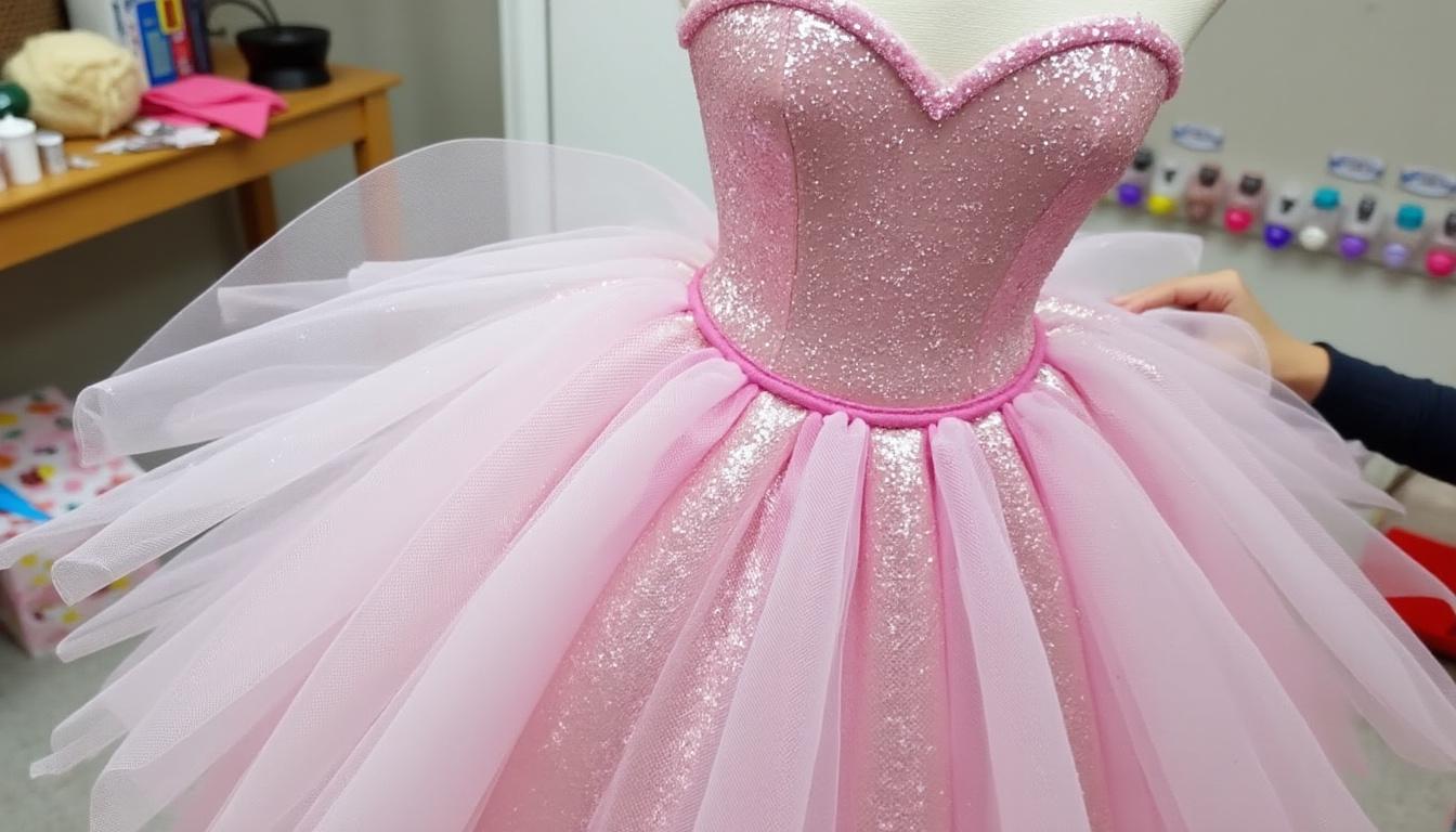 découvrez notre tuto facile pour réaliser une magnifique robe de princesse sans couture ! idéal pour les débutants, apprenez à créer un costume féérique avec des matériaux sencibles et des étapes simples. parfait pour les petites couturières en herbe !