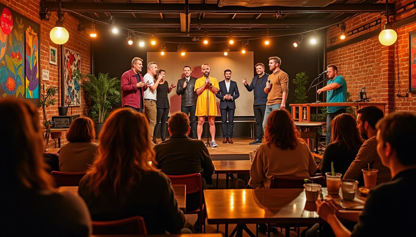découvrez les humoristes belges qui séduisent le public francophone par leur talent, leur originalité et leur humour irrésistible, faisant rayonner la belgique sur la scène internationale.