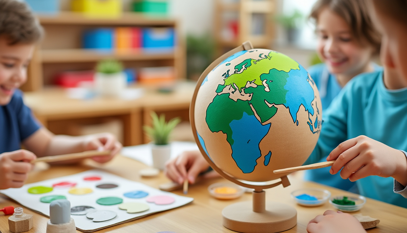 découvrez comment fabriquer facilement un globe des continents montessori avec ce tutoriel simple : matières, étapes détaillées et astuces pour une activité éducative et ludique à la maison.