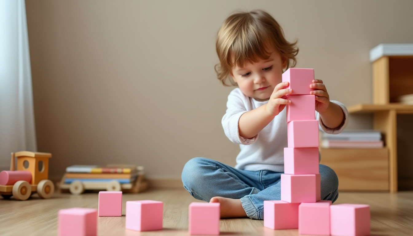 plongez dans l'univers de la méthode montessori avec la tour rose : découvrez ses bienfaits pour le développement sensoriel et moteur des enfants, ainsi que des conseils pratiques pour l'utiliser à la maison ou en classe.