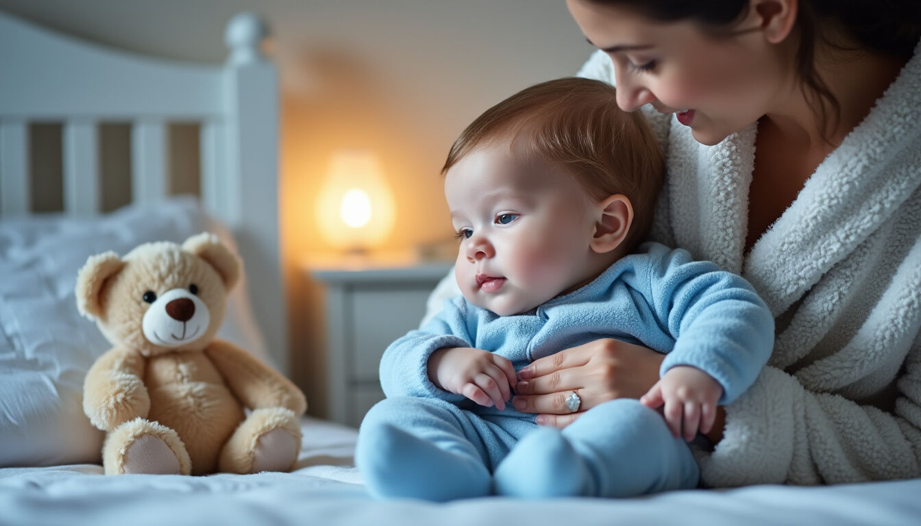 Découvrez des rituels du soir adaptés à l’âge de votre bébé pour faciliter le coucher. Astuces et conseils pour instaurer une routine apaisante et offrir à votre enfant des nuits sereines.