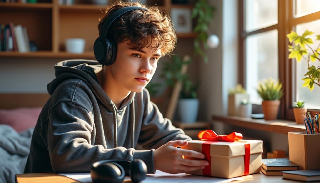 découvrez nos conseils pour choisir l'idée cadeau parfaite pour un ado et faites plaisir avec un présent adapté à ses goûts et passions.