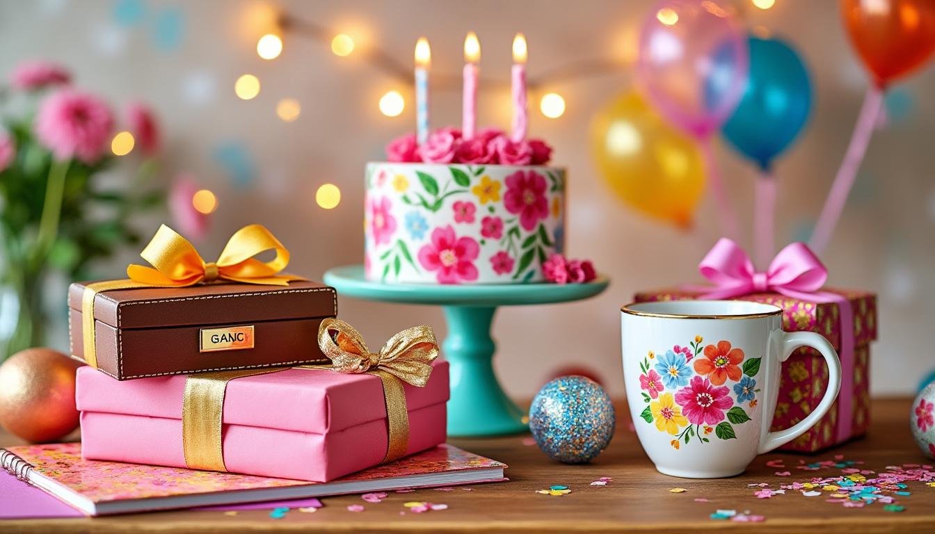 découvrez des idées originales et uniques pour offrir un cadeau d'anniversaire inoubliable à une femme, alliant créativité et émotions.