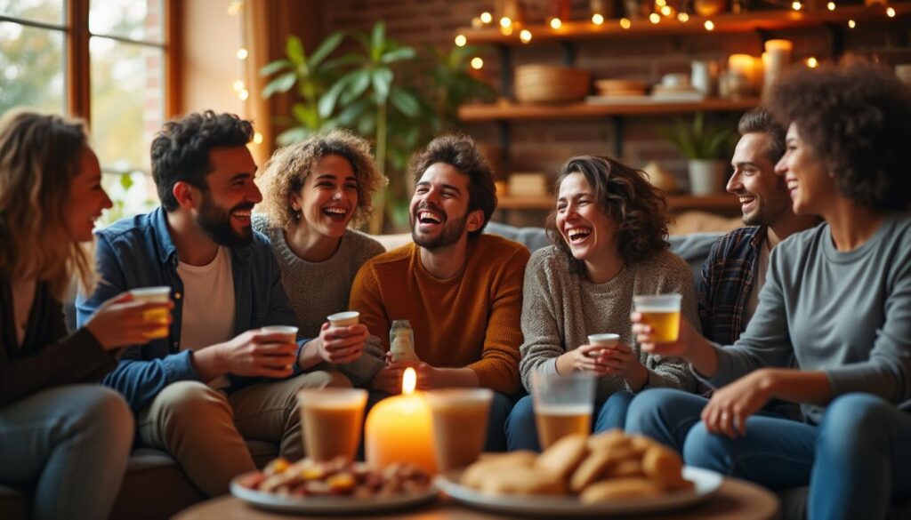 découvrez une sélection de blagues drôles et adultes pour pimenter vos soirées entre amis et garantir des moments de rires et de bonne humeur.