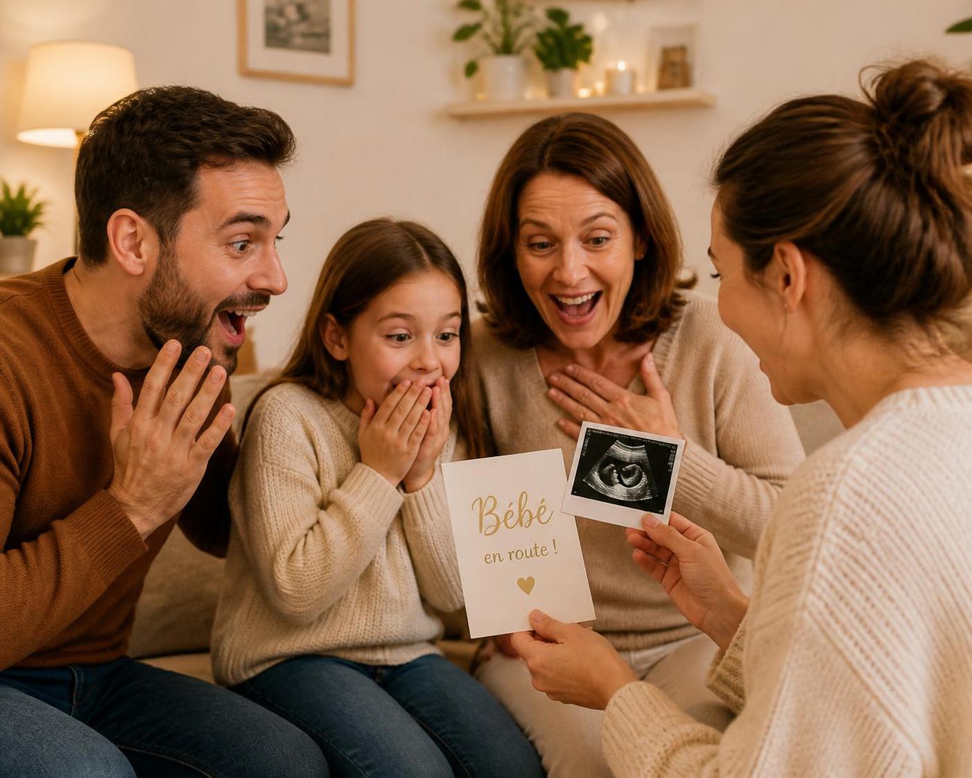 découvrez nos conseils pour annoncer une grossesse en famille et créer un moment inoubliable, rempli de chaleur et d'émotion partagée.