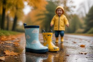 découvrez comment choisir la botte de pluie idéale pour bébé afin de garantir confort et protection lors de ses premières sorties sous la pluie.