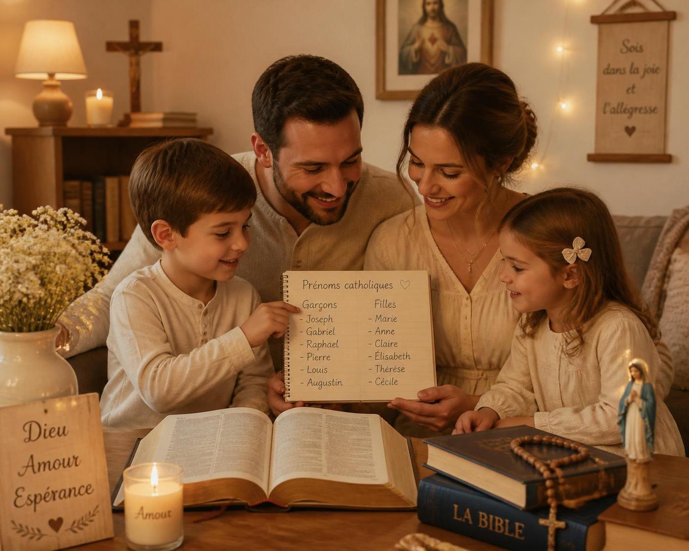 découvrez quels prénoms catholiques reflètent authentiquement la tradition chrétienne et leurs significations spirituelles pour bien choisir le prénom de votre enfant.