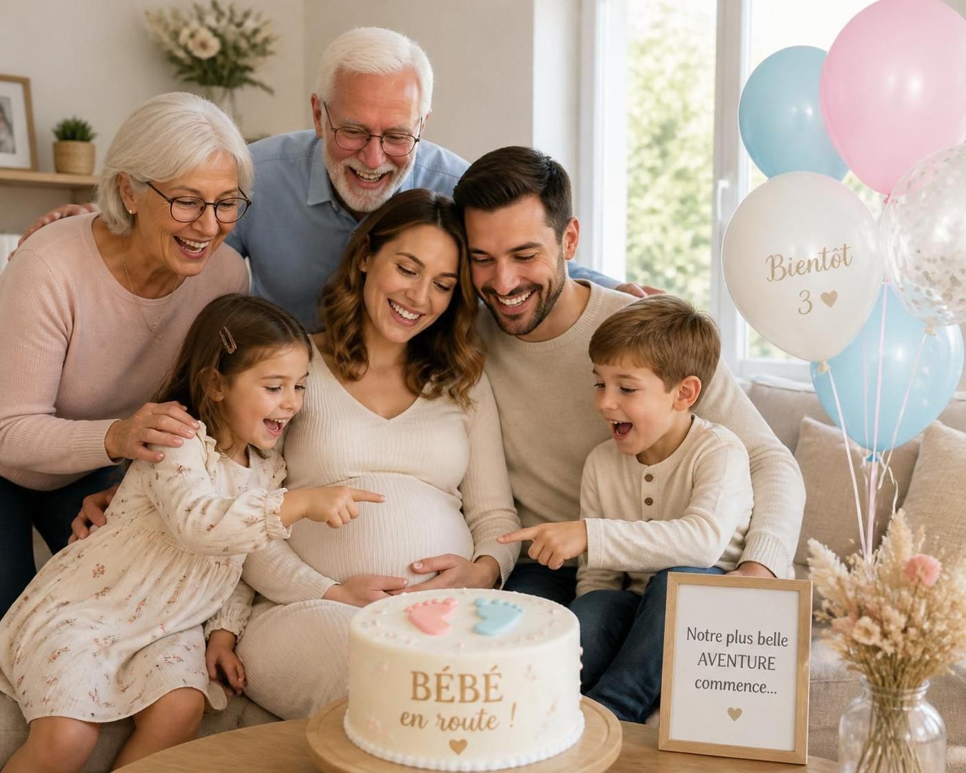 découvrez comment annoncer une grossesse en famille de manière originale et émouvante pour créer un moment inoubliable et partager cette joie avec tous vos proches.