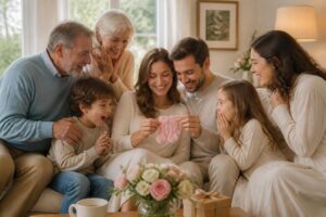 découvrez comment annoncer une grossesse en famille et créer un moment inoubliable, rempli d'émotions et de bonheur partagé pour tous les proches.