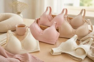 découvrez comment choisir la brassière d’allaitement idéale pour un confort optimal et un soutien adapté tout au long de votre maternité.
