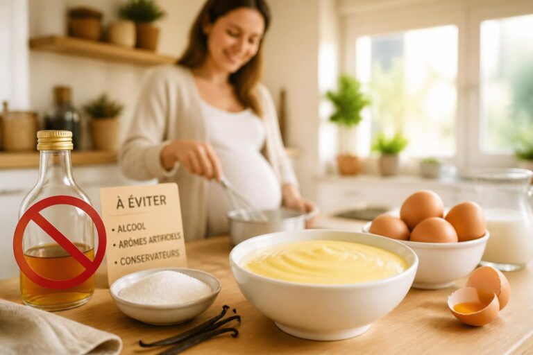 découvrez quels ingrédients éviter dans la crème anglaise pendant la grossesse pour garantir la sécurité et la santé de votre bébé.
