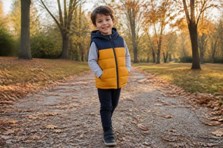 découvrez la doudoune sans manche enfant, parfaite pour garder vos petits au chaud lors des sorties fraîches tout en assurant confort et liberté de mouvement.