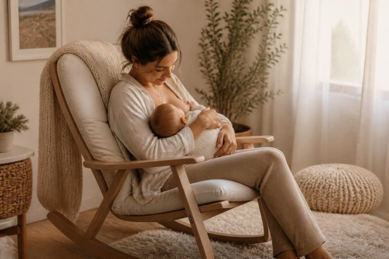 découvrez pourquoi le rocking chair allaitement est le fauteuil préféré des jeunes mamans pour un confort optimal et des moments de complicité avec bébé.